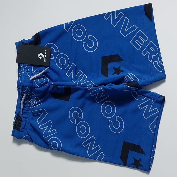 Converse Other - Converse Boys Fleece Cotton  Short Navy Size S 8/10